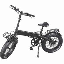 Rear Drive Motor Foldable Electric Bicycle with Hidden Battery